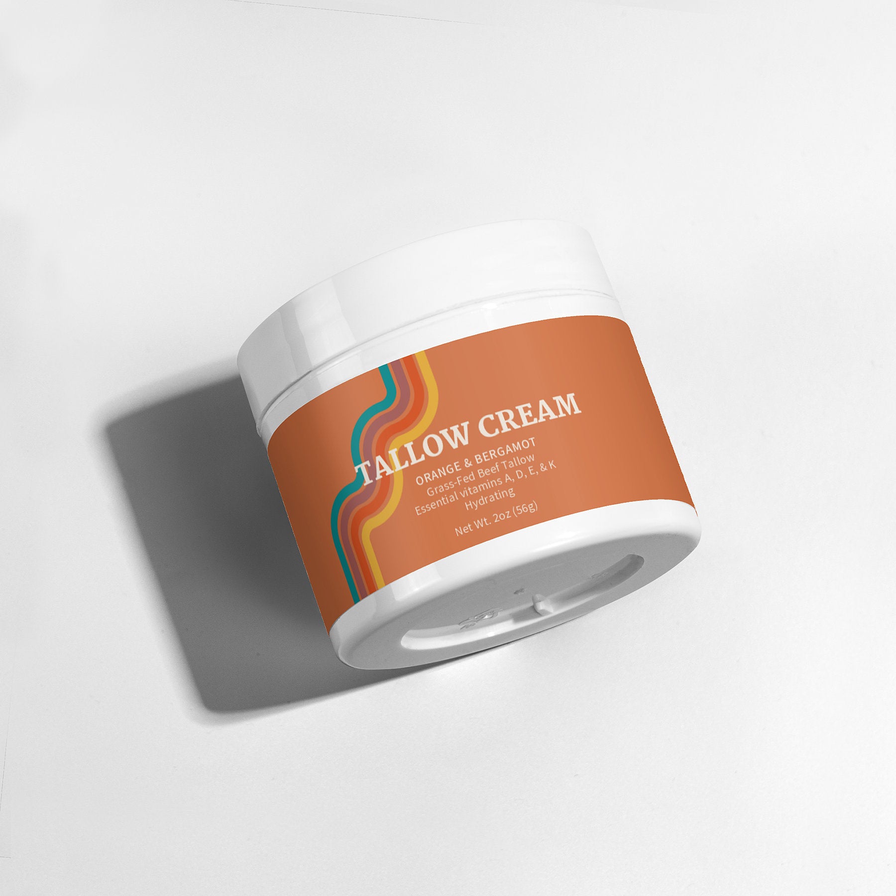 Grass-Fed Beef Tallow Cream | Orange & Bergamot